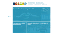 Desktop Screenshot of lechampions.it